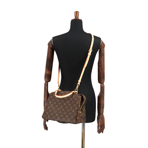 Louis Vuitton Monogram Petit Palais PM 2 Way Hand Shoulder Bag Brown - Picture 7 of 7